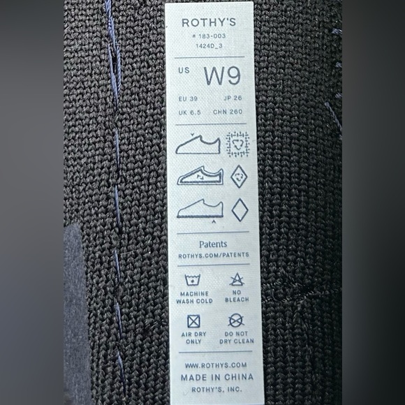 ***SOLD*** Rothy's The Braid Driver Black Loafers Womens Everyday Career Wear - Picture 11 of 11